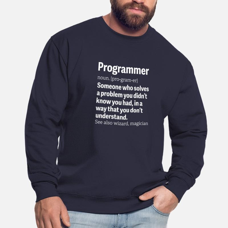 Programmer Wizard Magician Developer Science Unisex Sweatshirt
