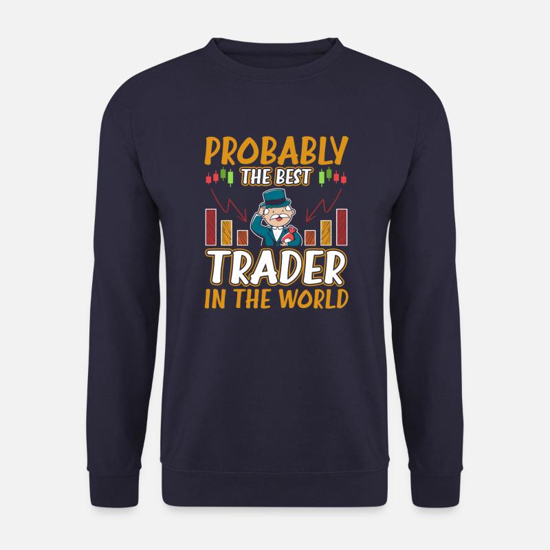 Forex trader #1 - Unisex Pullover - Navy