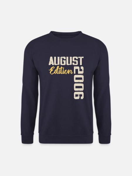 Jubiläum August 2006 - Limited Edition August 2006 - Unisex Pullover - Navy