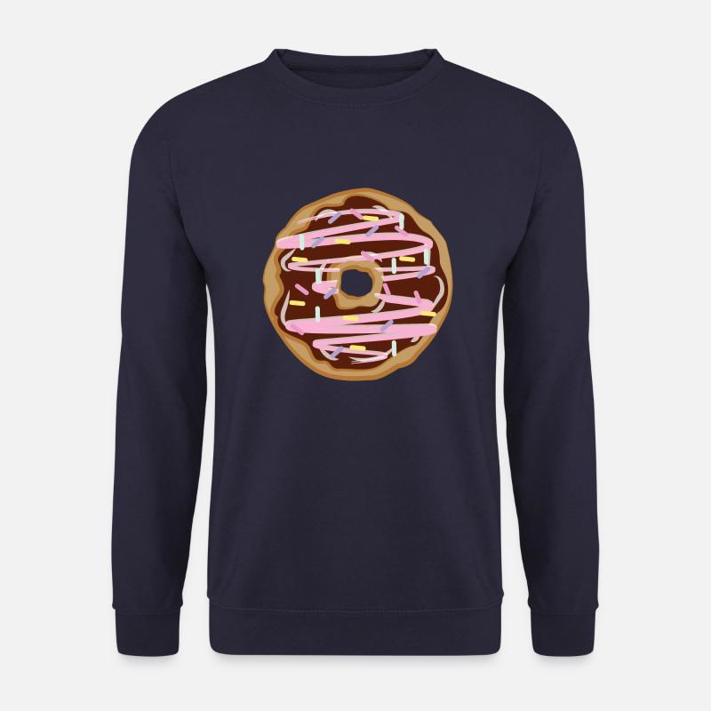 Chocolate Donut - Unisex Sweatshirt - navy