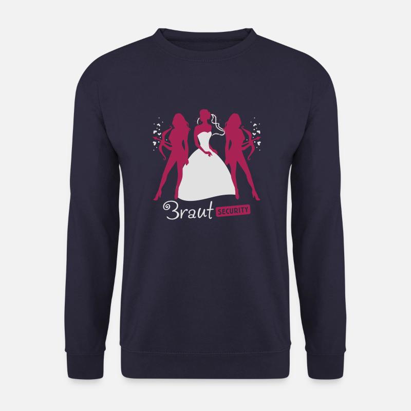 Bride Security 2C - Unisex Sweatshirt - navy