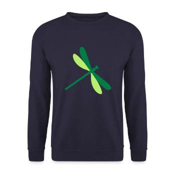 Libelle - Unisex Pullover - Navy - Vorne - Alina (178cm) & Michal (187cm)