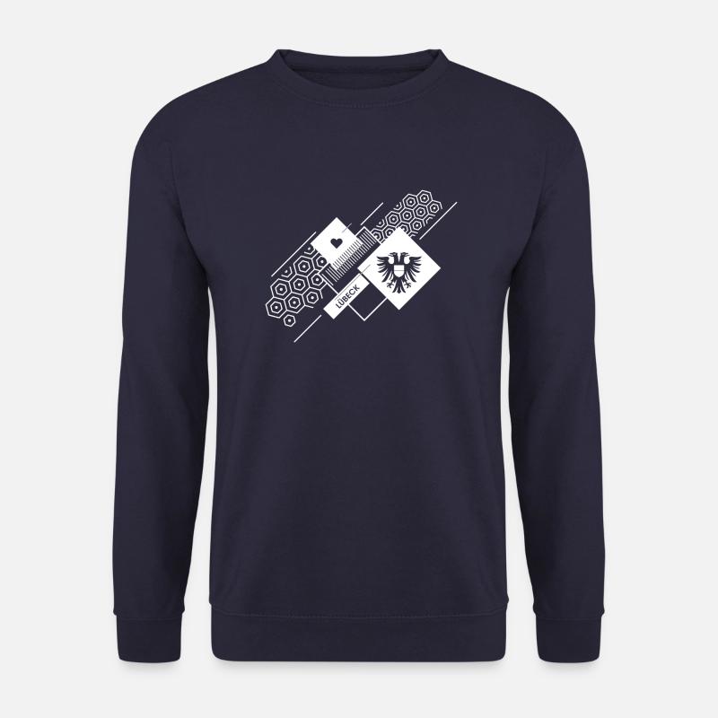 Love Lübeck - Unisex Pullover - Navy