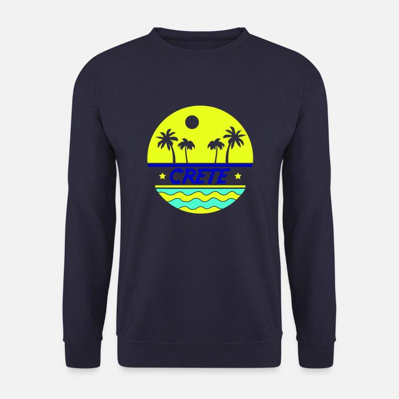 crete 1 - Unisex Pullover - Navy
