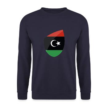 Libye - Sweat-shirt Unisexe - marine - Devant - Alina (178cm) & Michal (187cm)