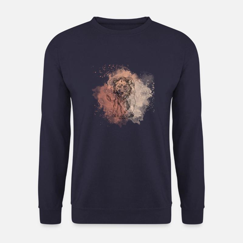 Löwe - Unisex Pullover - Navy