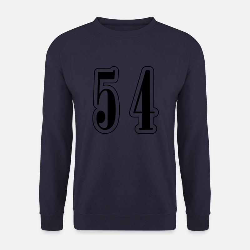 54 Zahl Symbol - Unisex Pullover - Navy