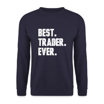 Trade Your Plan Not Your Emotions Trader Investor - Sweat-shirt Unisexe - marine - Devant - Alina (178cm) & Michal (187cm)
