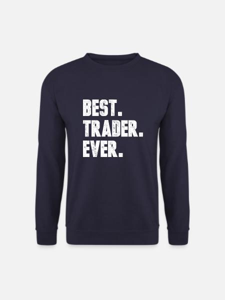 Trade Your Plan Not Your Emotions Trader Investor - Unisex Pullover - Navy