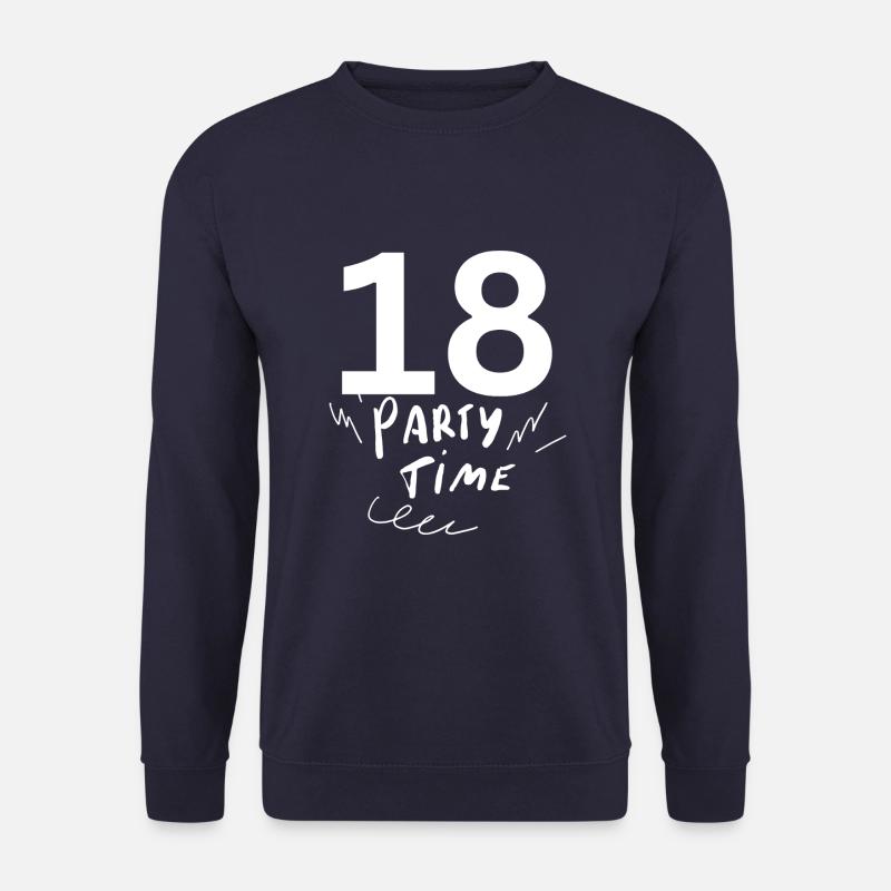 18 - Unisex Sweatshirt - navy