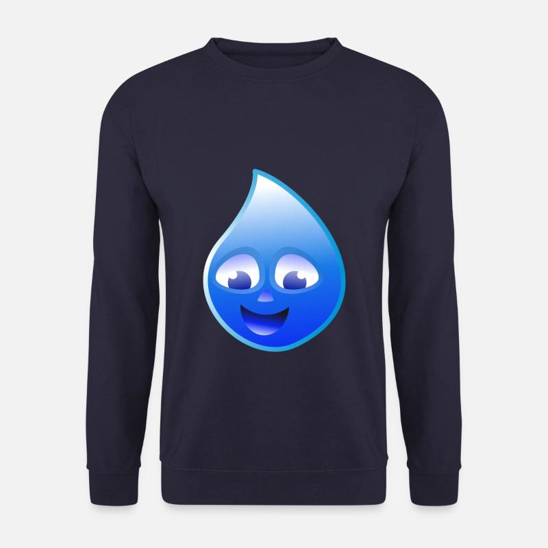 Waterdrop - Unisex Sweatshirt - navy