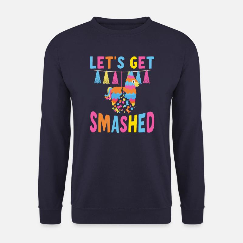 Let's Get Smashed Pinata - Unisex Sweatshirt - navy