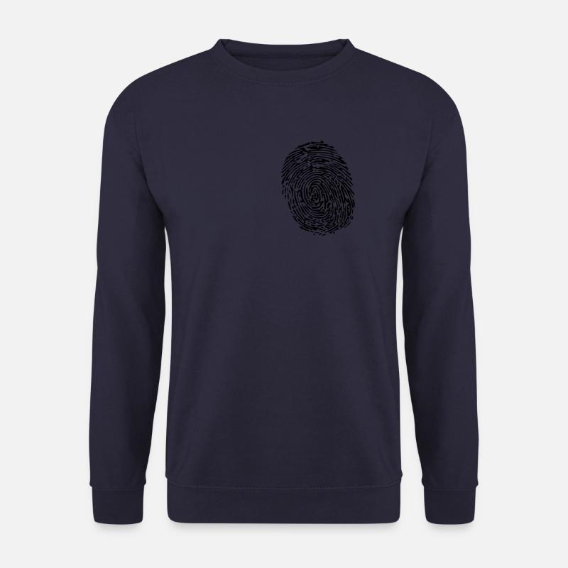 fingerprint - Unisex Pullover - Navy