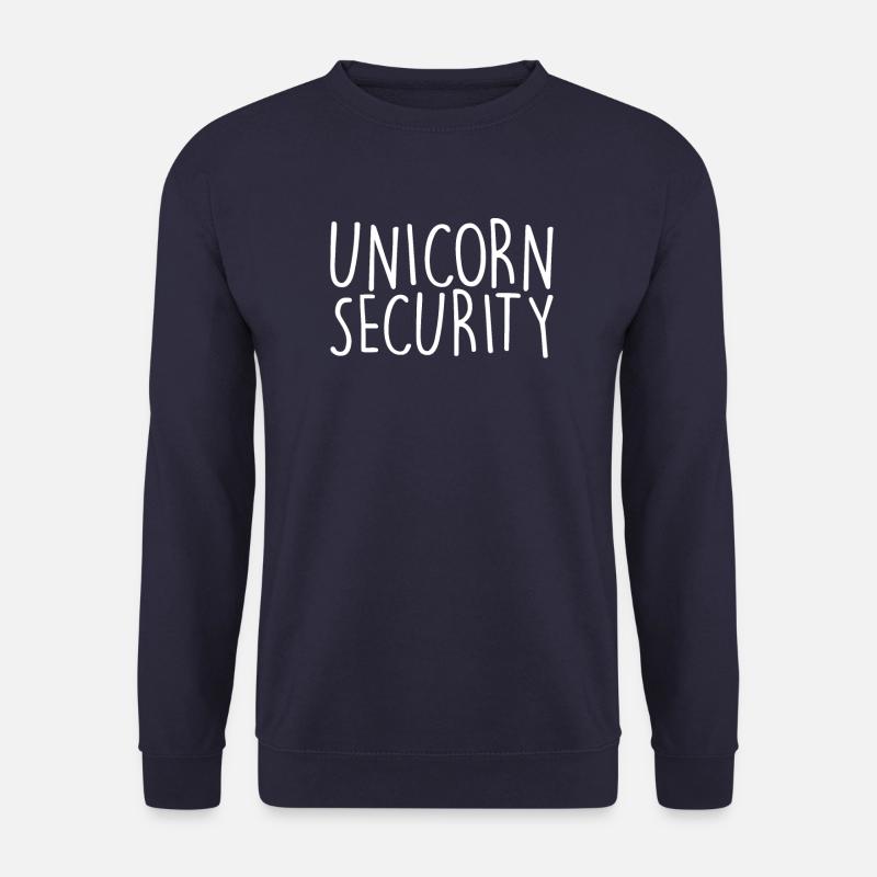 Einhorn Sicherheit - Unisex Pullover - Navy
