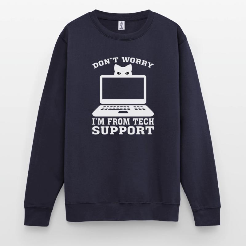 Technical Support Computer Technology IT Software Unisex Sweatshirt