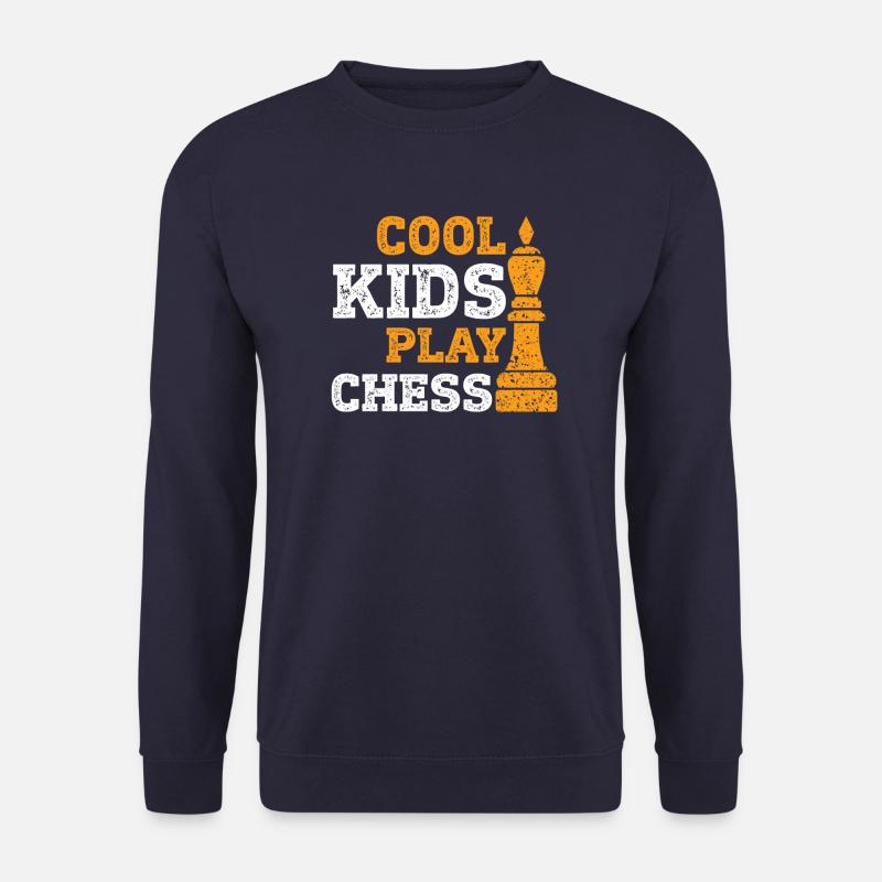 Schach Kinder - Unisex Pullover - Navy