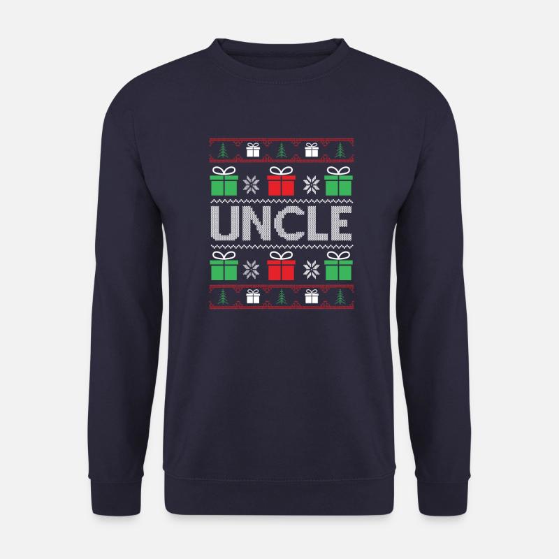 Weihnachten Onkel - Unisex Pullover - Navy