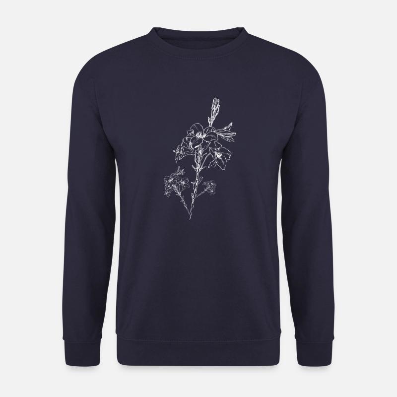 Rose Blumen Rosen Blumen tropisch - Unisex Pullover - Navy