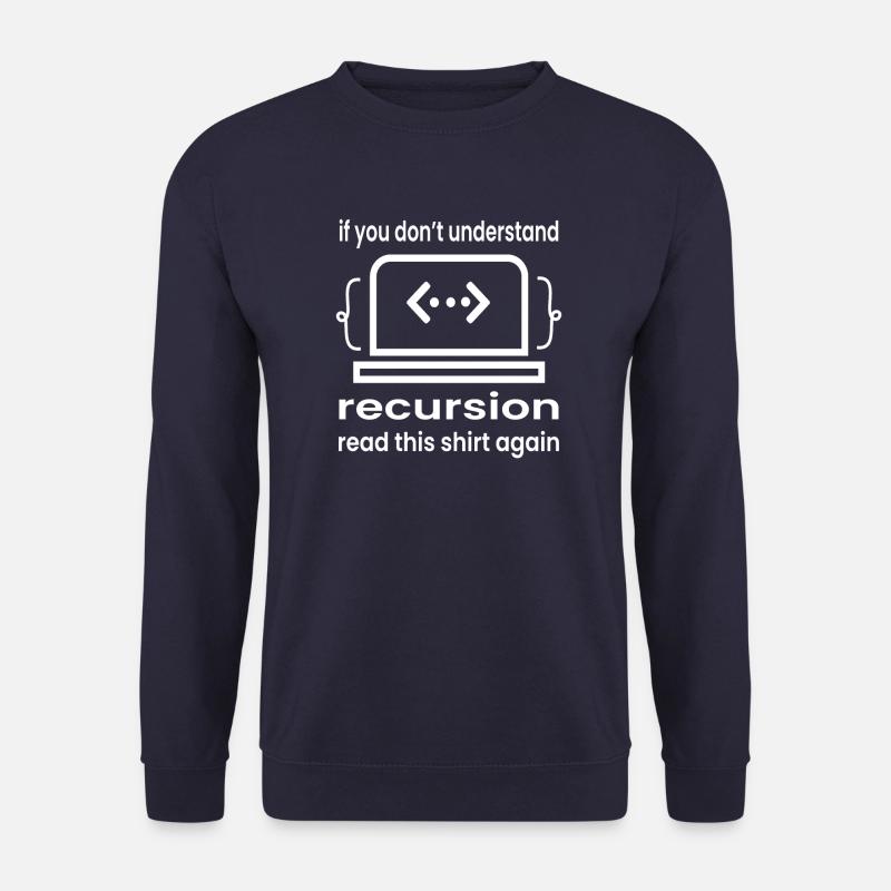 Softwareentwickler Programmierer Geschenk - Unisex Pullover - Navy