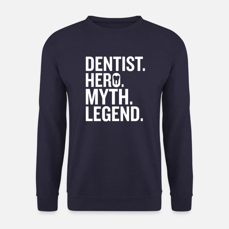 Dental assistant Dentist Tooth - Unisex Sweatshirt - navy