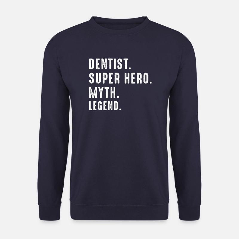 Dental assistant Dentist Tooth - Unisex Sweatshirt - navy