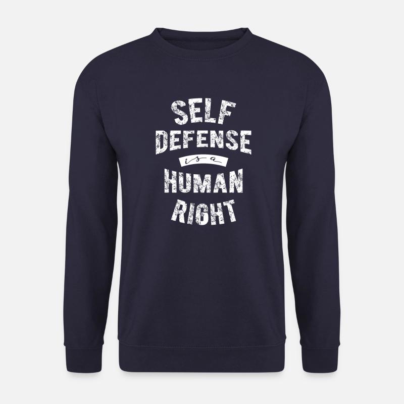 Krav Maga Selbstverteidigung Kampfsport Geschenk - Unisex Pullover - Navy