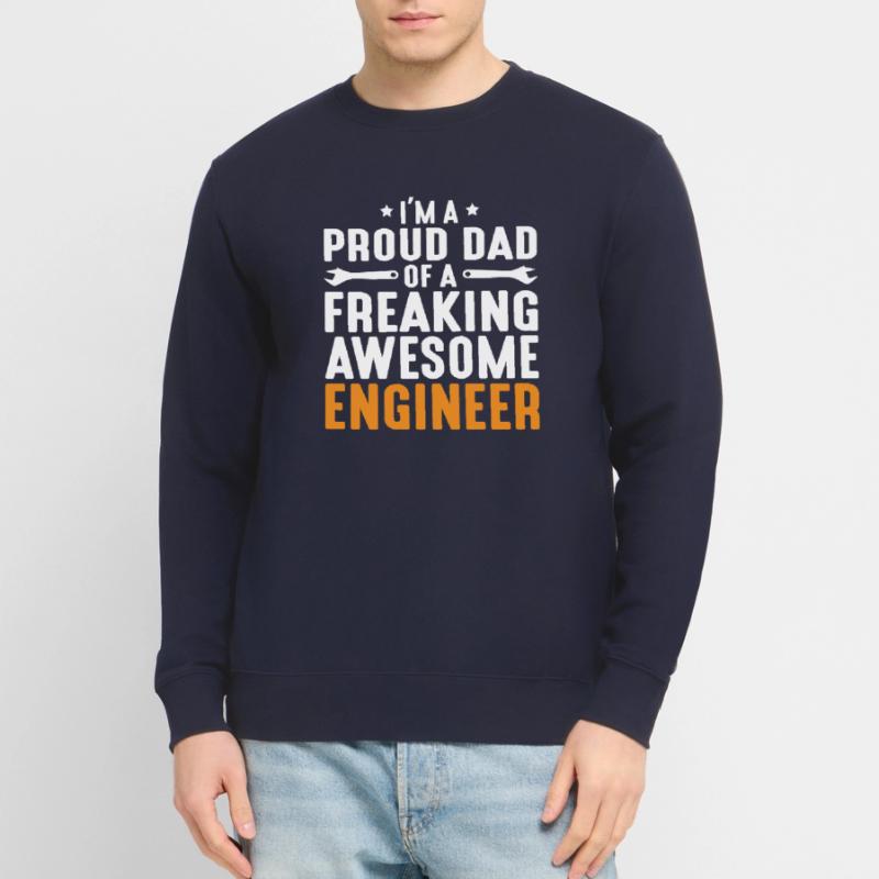Engineer Brain Mechanical Engineering Electrical Engineering Son Unisex Sweatshirt