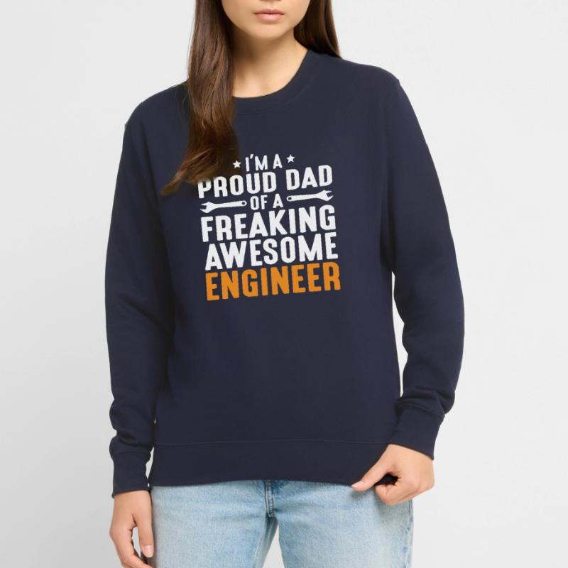 Engineer Brain Mechanical Engineering Electrical Engineering Son Unisex Sweatshirt