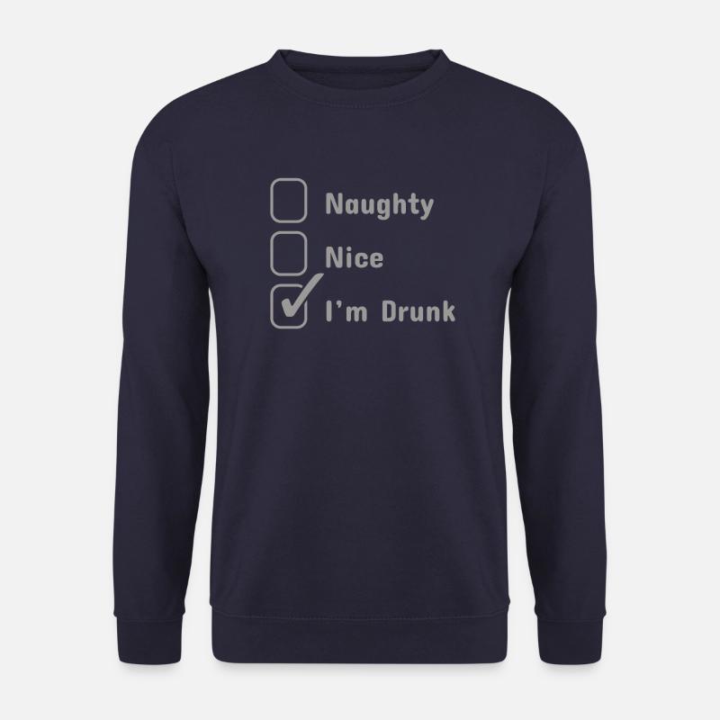 Drunk Party Drinking Circle - Unisex Sweatshirt - navy