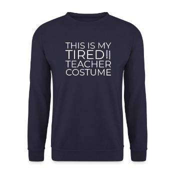 Teaching profession - Unisex Sweatshirt - navy - Front - Alina (178cm) & Michal (187cm)
