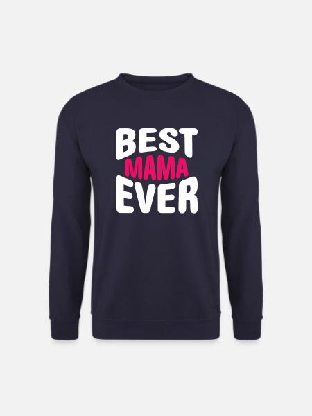 Beste Mama Überhaupt Muttertag Mutter Geschenk - Unisex Pullover - Navy