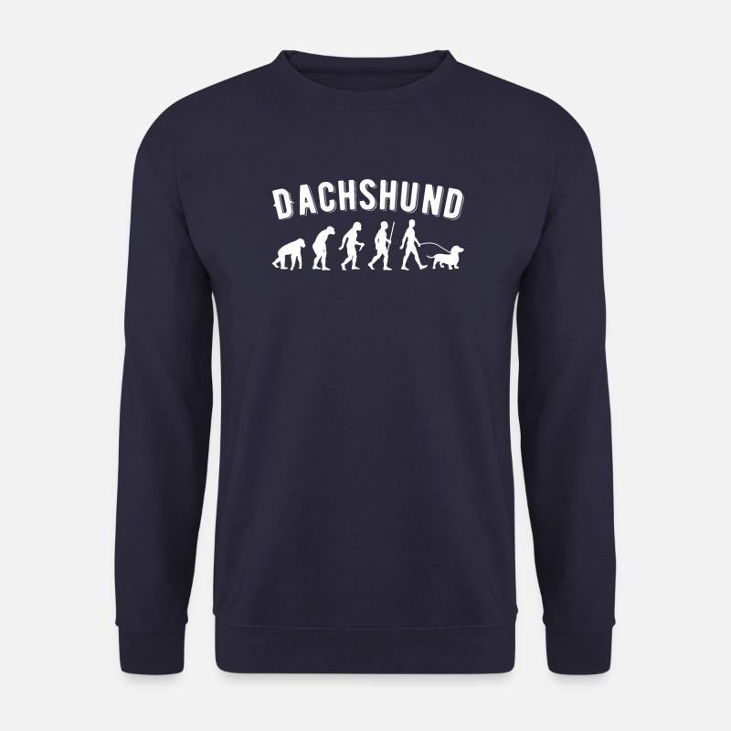 Hunderasse Dachshund Hundehalter Geschenk - Unisex Pullover - Navy