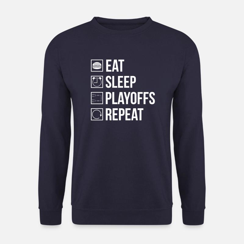 Eishockeyspieler Playoffs - Unisex Pullover - Navy