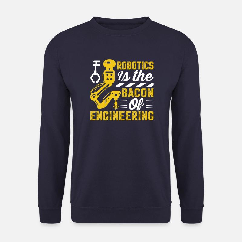 Roboter Programmierer Automatisierungstechniker - Unisex Pullover - Navy