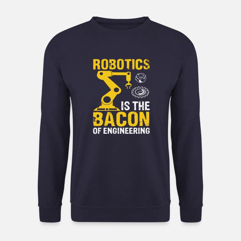Robot Programmer Automation Technician - Unisex Sweatshirt - navy