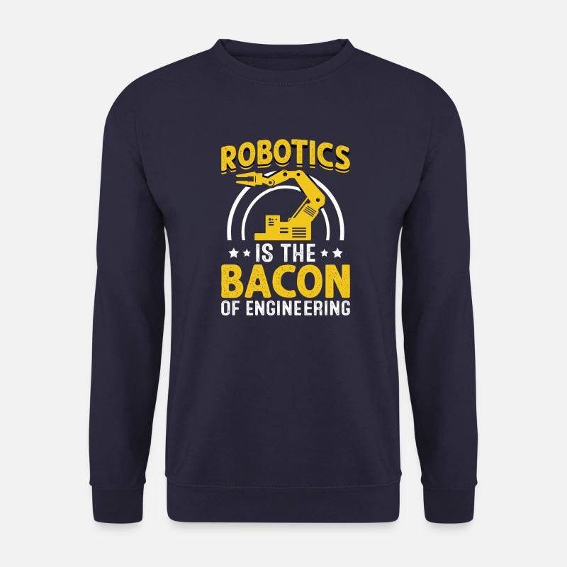 Robot Programmer Automation Technician - Unisex Sweatshirt - navy