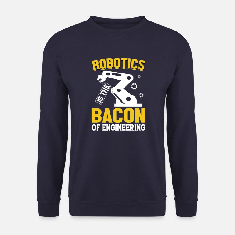 Robot Programmer Automation Technician - Unisex Sweatshirt - navy