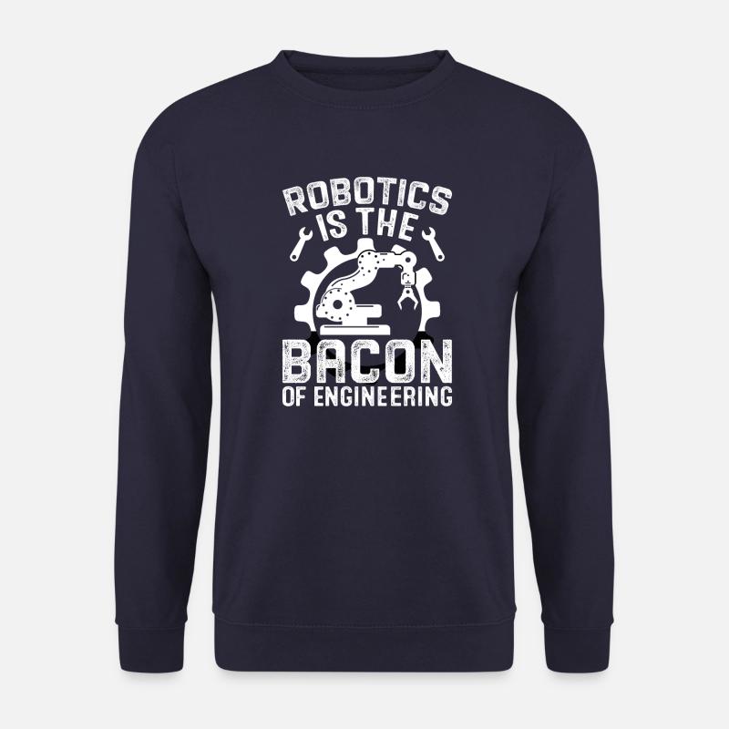 Robot Programmer Automation Technician - Unisex Sweatshirt - navy