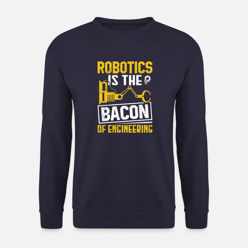 Robot Programmer Automation Technician - Unisex Sweatshirt - navy