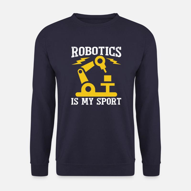 Roboter Programmierer Automatisierungstechniker - Unisex Pullover - Navy