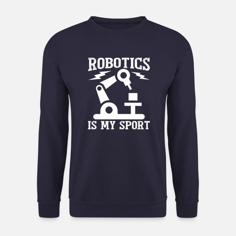 Robot Programmer Automation Technician - Unisex Sweatshirt - navy