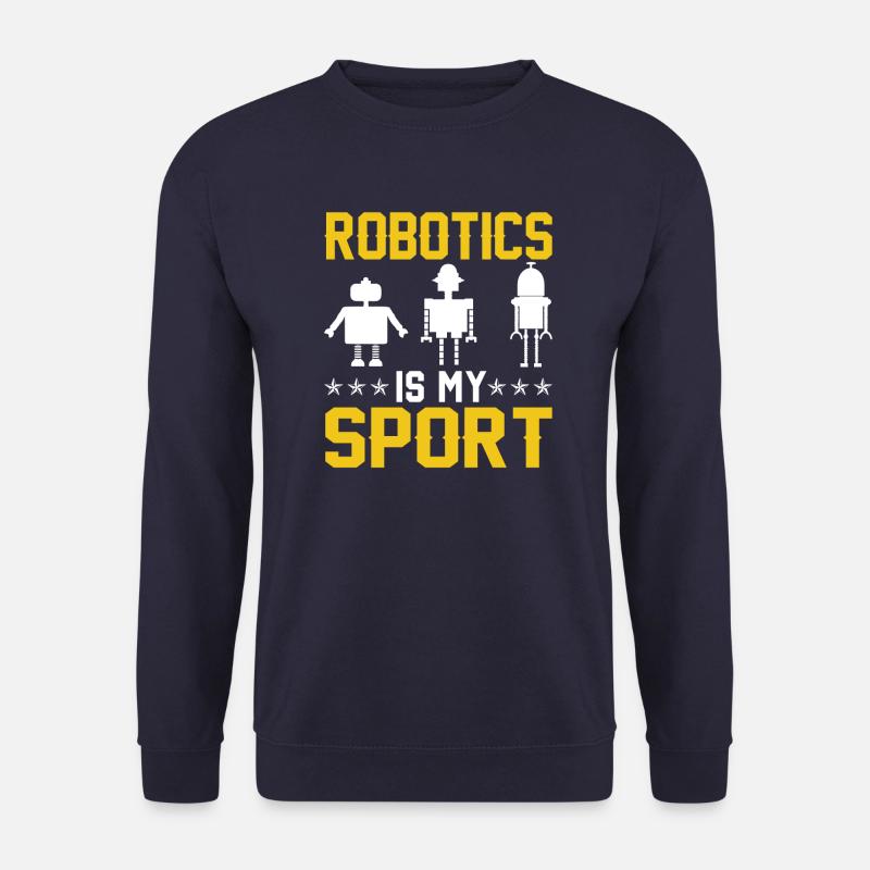 Robot Programmer Automation Technician - Unisex Sweatshirt - navy