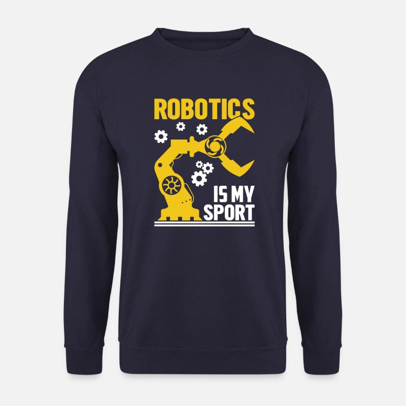 Robot Programmer Automation Technician - Unisex Sweatshirt - navy