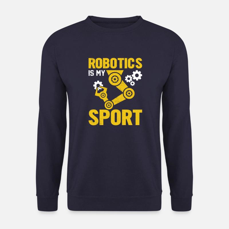Robot Programmer Automation Technician - Unisex Sweatshirt - navy