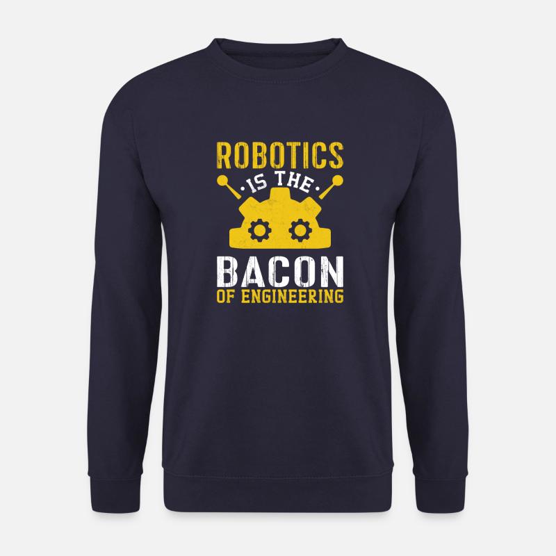 Robot Programmer Automation Technician - Unisex Sweatshirt - navy