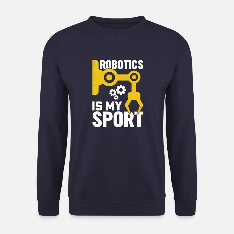Robot Programmer Automation Technician - Unisex Sweatshirt - navy