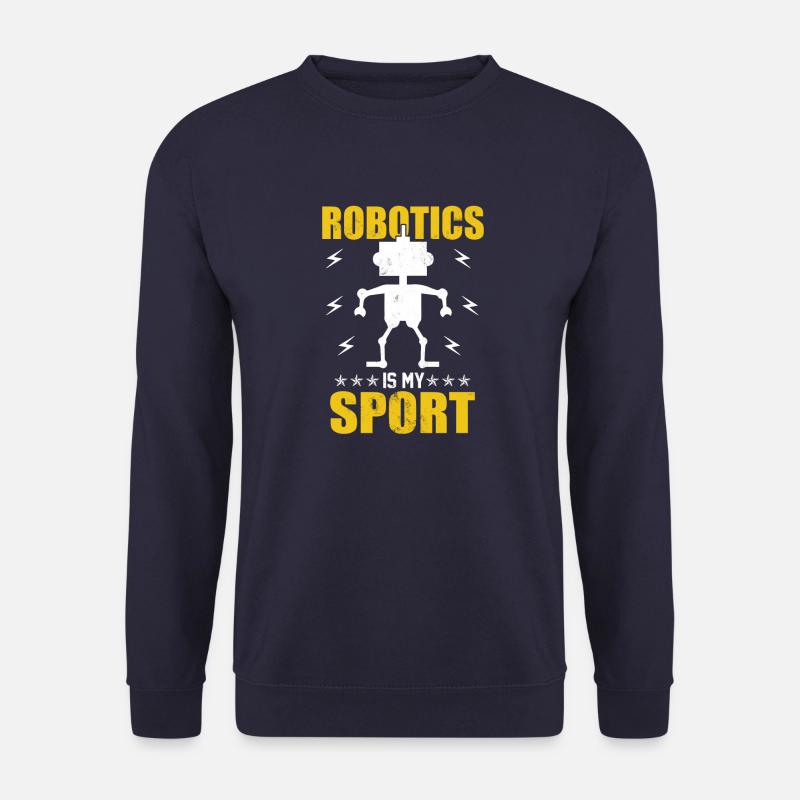Robot Programmer Automation Technician - Unisex Sweatshirt - navy