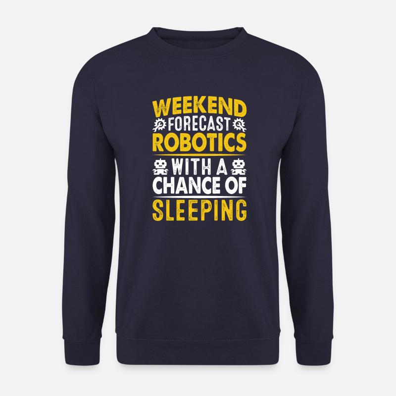 Roboter Programmierer Automatisierungstechniker - Unisex Pullover - Navy