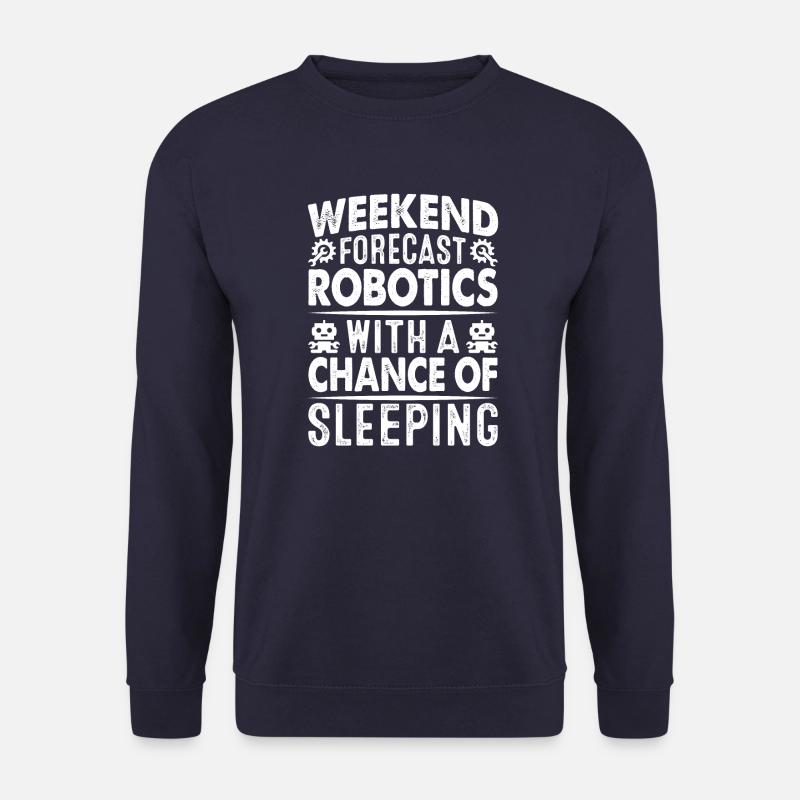 Robot Programmer Automation Technician - Unisex Sweatshirt - navy