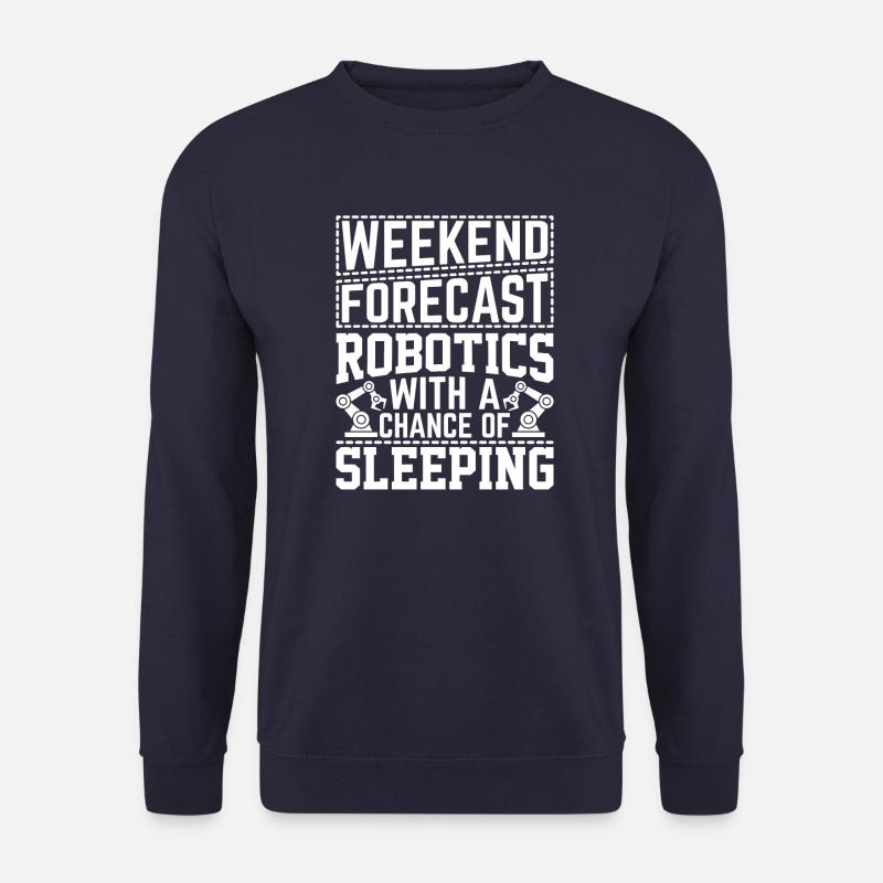 Robot Programmer Automation Technician - Unisex Sweatshirt - navy